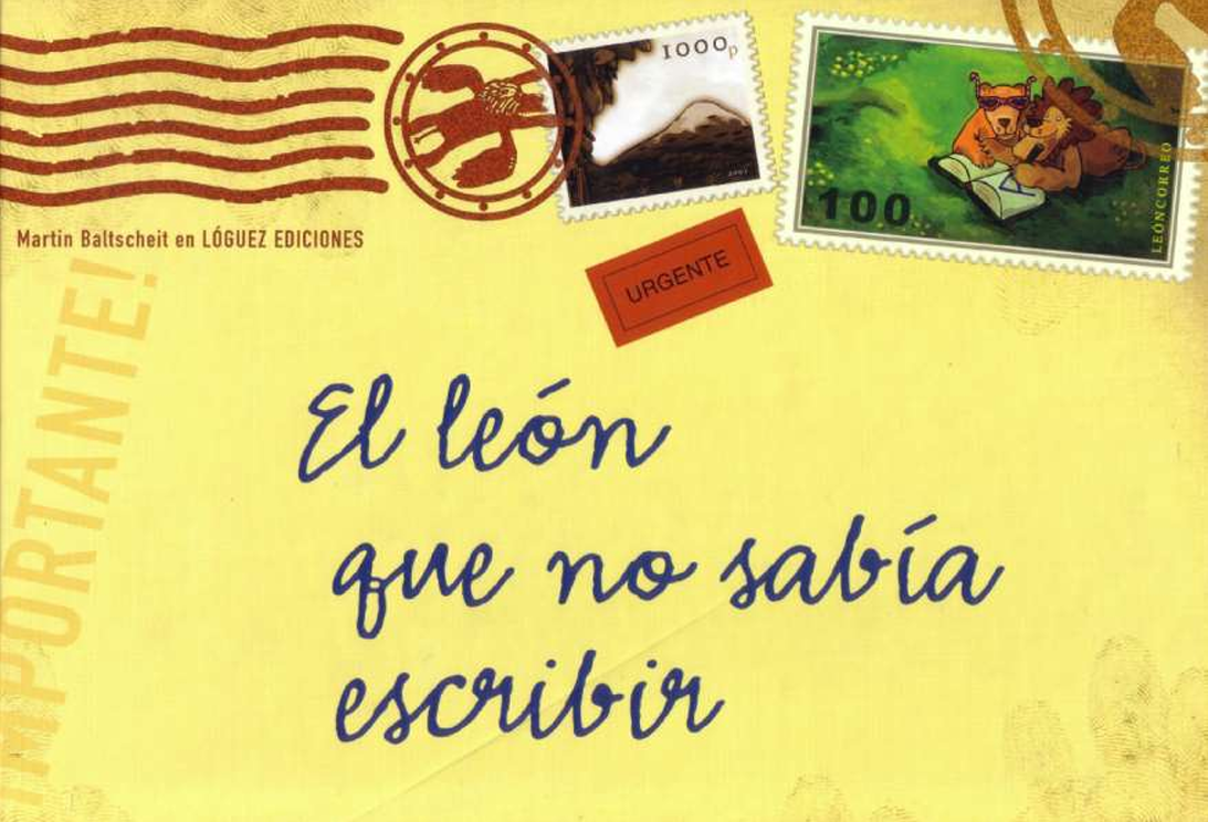 Portada de El león que no sabía escribir